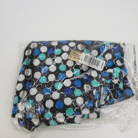 Blair Swim Skirt Swimsuit Plus Size 24W Aqua Dot print Polka Dot - Picture 1 of 5